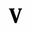 V Logo